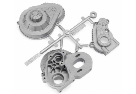 AXIAL LCX Transmission Case Silver Z-AX31531