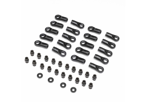 AXIAL Rod Ends Set (20): AXP8 Z-AXI-2211