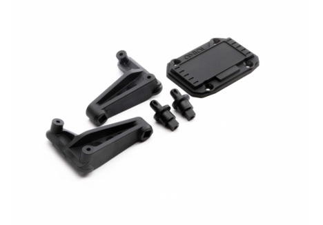 AXIAL SCX6: Jeep JLU Body Mount Set, Rear Z-AXI250008