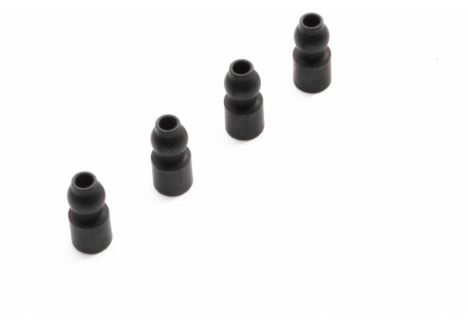 AXIAL SCX6: Shock Mount Pivot Balls, Steel (4) Z-AXI254007