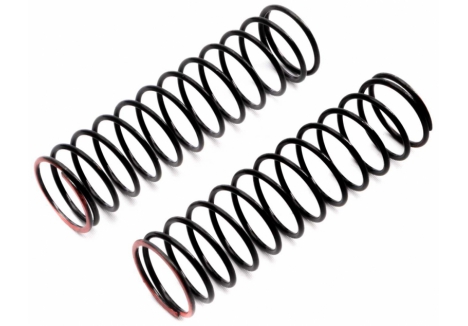 AXIAL Shock Spring, 4.0 Rate Red 100mm (2): SCX6 Z-AXI253007