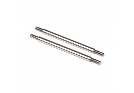 AXIAL Stainless Steel M4 x 5mm x 80.1mm Link (2): 1/10 SCX10 PRO C Z-AXI234039