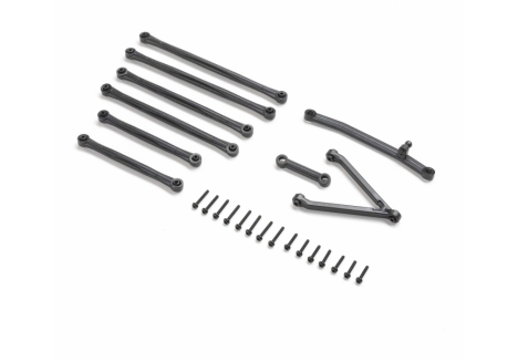 AXIAL Suspension Links, X-long Wheel Base 153.7mm: SCX24 Z-AXI204001