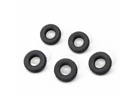 AXIAL Tires & Foam (5), M/T Baja Boss: SCX30 Z-AXI-3302
