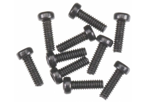 Cap Head M2x6mm Black Oxide (10) - Z-AXA013