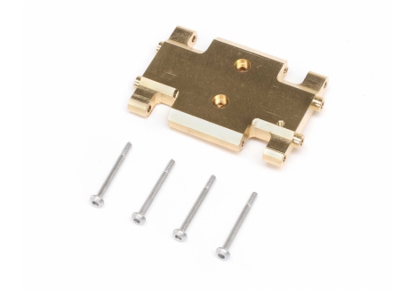 Chassis Skid Plate, Brass: AX24 - Z-AXI301002