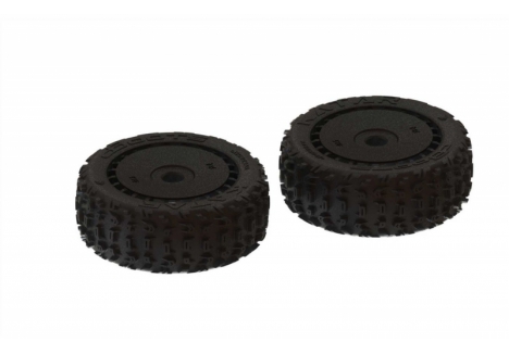 dBoots 'Katar B 6S' Tire Set Black - Pair - ARA550058