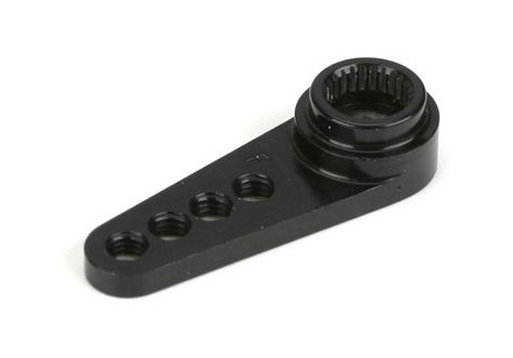 DYN 1/2 Machined Aluminum Servo Arm: Fut Black P-DYN2531
