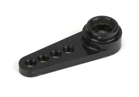 DYN 1/2 Machined Aluminum Servo Arm: SPK/J/A/KO Black P-DYN2535