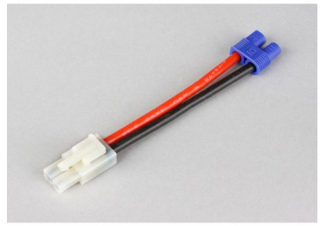 DYN Battery Adapter: EC3 Battery to Tamiya Male O-DYNC0077