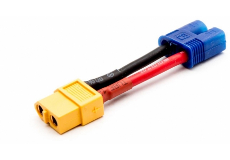 DYN Battery Adaptor: XT60 Female to EC3 Device O-DYNC0142