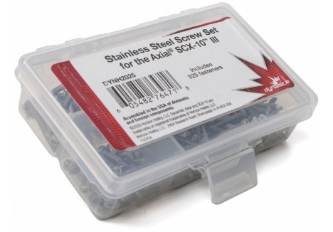 DYN Stainless Steel Screw Set: Axial SCX10 III Z-DYNH2025
