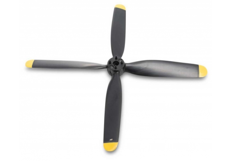 EFL 4-Blade Propeller: UMX P-51  inchDetroit Miss inch Z-EFL-1091