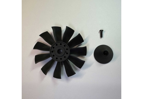 EFL Ducted Fan Rotor with Hub: 64mm 11 Blade EDF Z-EFL9792