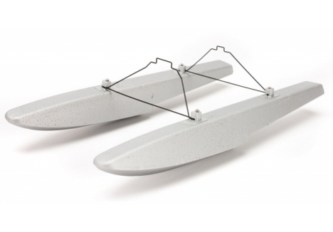 EFL Float Set w/Accessories: UMX Carbon Cub/UMX Timber F-EFLUA1190