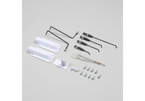 EFL Pushrod w/Clevis Set, Servo Covers: Habu STS Z-EFL01557