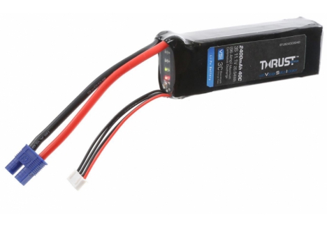 EFL Thrust VSI 11.1V 2400mAh 3S 40C LiPo Battery O-EFLB24003S40