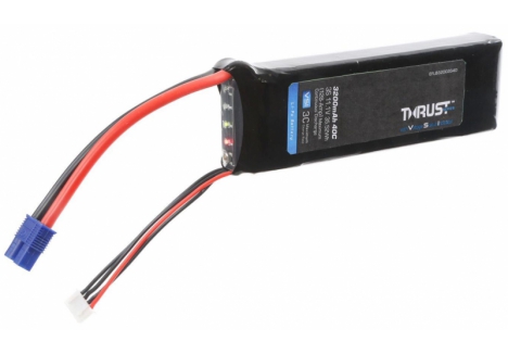 EFL Thrust VSI 11.1V 3200mAh 3S 40C LiPo Battery O-EFLB32003S40