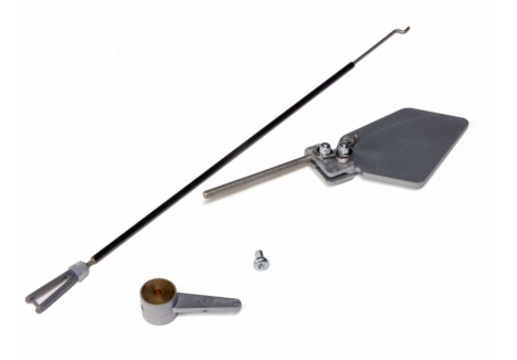 EFL Water Rudder with Pushrod, Silver, 39.5 inch Floats Z-EFLA5613S