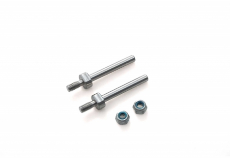 EFL Wheel Axles 4mm: Extra 330 SC 1.3m Z-EFL-1232