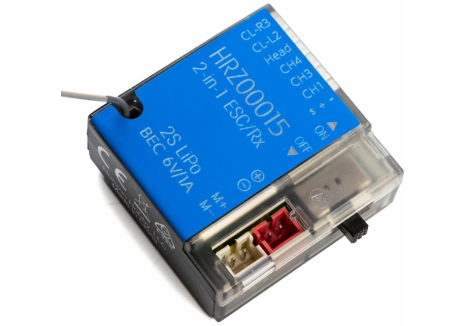 ESC/Receiver, 2.4Ghz, EC2: 1/24 - Z-HRZ00015