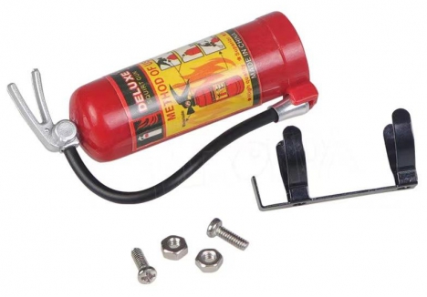 Fire Extinguisher w/Mount, Red - G-RCO-CR006R