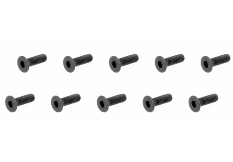 Flat Head Screw 3x10mm (10) - Z-AR722310