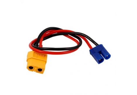 GENSACE Gens Ace XT60 Female > EC2 Male Adapter O-GAAXFE2M