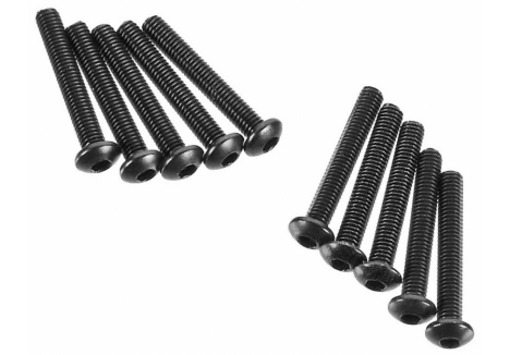Hex Socket Button Head M3x20mm (10) - AXA119