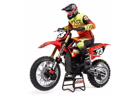 LOS 1/4 Promoto-MX Motorcycle RTR FXR Red C-LOS06000T1