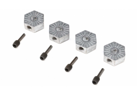 LOS 17mm Hex Adapter with Screwpin (4): LMT Z-LOS242053