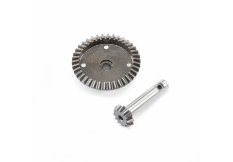 LOS 38T Ring and 12T Pinion Gear Front/Rear: Super Baja Rey Z-LOS252075