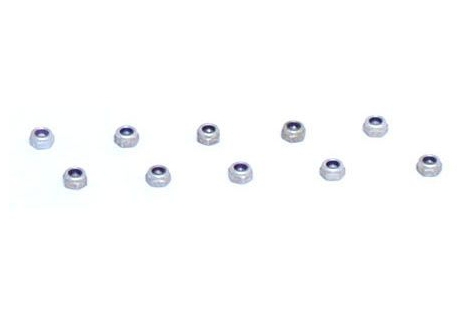 LOS 4-40 Aluminum Mini-Nuts (10) Z-LOSA6306