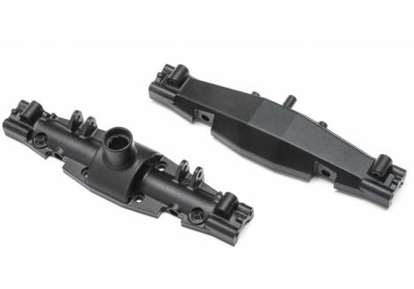 LOS Aluminum Axle Housing Set, Black: Mini LMT Z-LOS312008