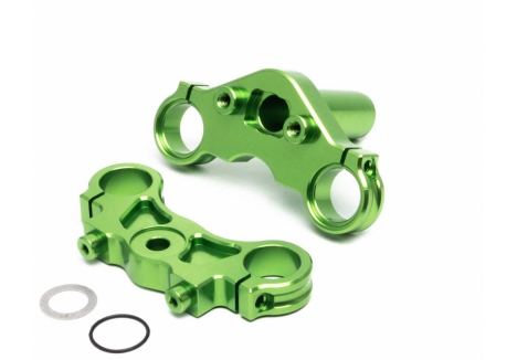 LOS Aluminum Triple Clamp Set, Green: PM-MX/SM Z-LOS364008