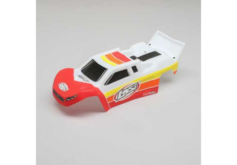 LOS Body, Red: Mini-T 2.0 BL Z-LOS210017