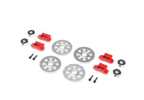 LOS Brake Set with Wheel Hex and Pin: RZR Rey Z-LOS232076