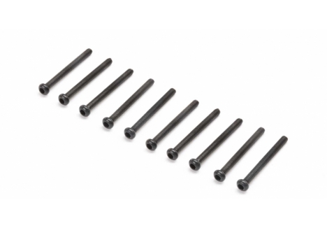 LOS Button Head Screws, M2x20mm (10) Z-LOS215009