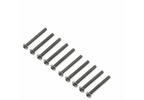 LOS Button Head Screws M3x25mm (10) Z-LOS235024