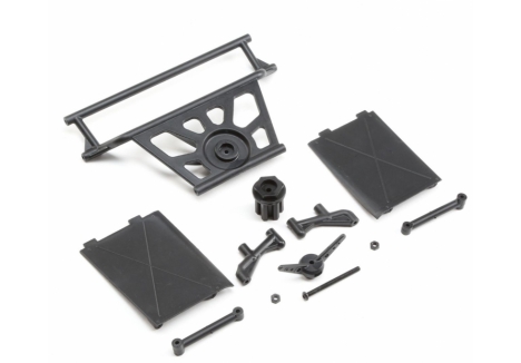 LOS Cage Rear, Tower Supports,Mud Guards: SuperRockRey Z-LOS251078