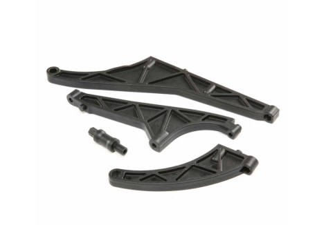 LOS Chassis Brace Set: DBXL-E 2.0 Z-LOS251100