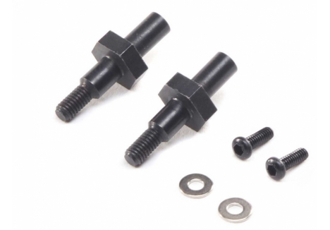 LOS Front Axle, (2): Mini-T 2.0 Z-LOS212014