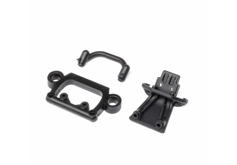 LOS Front Bumper and Skidplate: RZR Rey Z-LOS231101