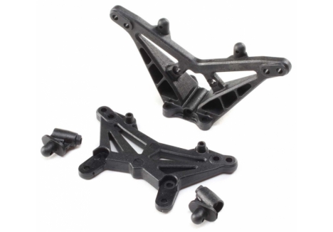 LOS Front & Rear Shock Tower: Mini-T 2.0 Z-LOS214011