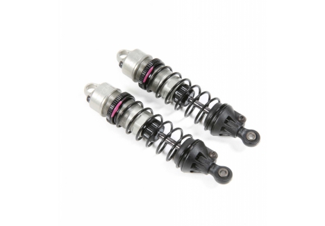 LOS Front Shock Set, Aluminum, Assembled: 22S Z-LOS333000