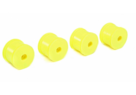 LOS FR/RR Wheel, Yellow (4): Mini-T 2.0 Z-LOS41011