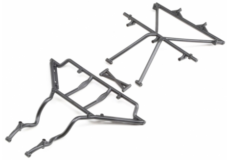 LOS Roll Cage Front & Roof: Super Rock Rey Z-LOS251077