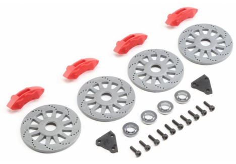 LOS Rotor, Caliper Set: SuperRockRey Z-LOS252109