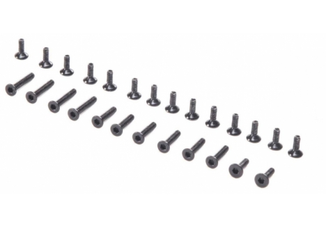 LOS Screw Set, Flat Head: Mini-T 2.0 Z-LOS216004