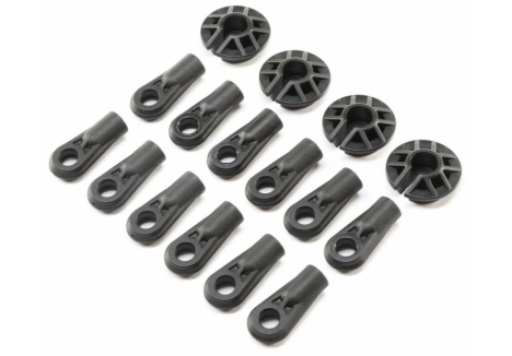 LOS Shock and Rod Ends, Spring Cups (12): Super Baja Rey Z-LOS254034